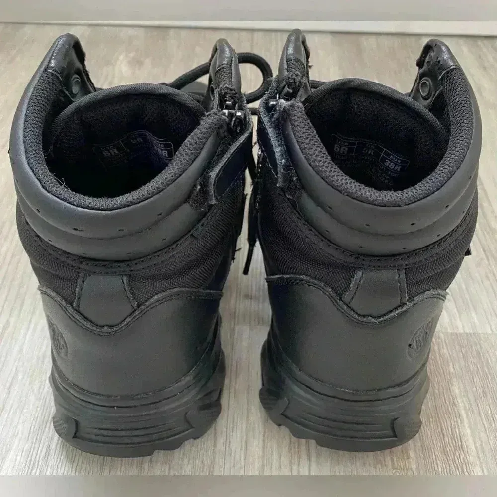 Smith & Wesson | Black Tactical Combat Zipper Side Boots | Men’s 6 Women’s 8 - Image 3