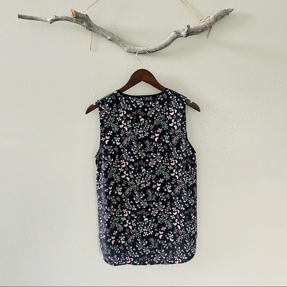 Ted Baker London Flamel Hazel Floral Necktie Tank Top - Image 7