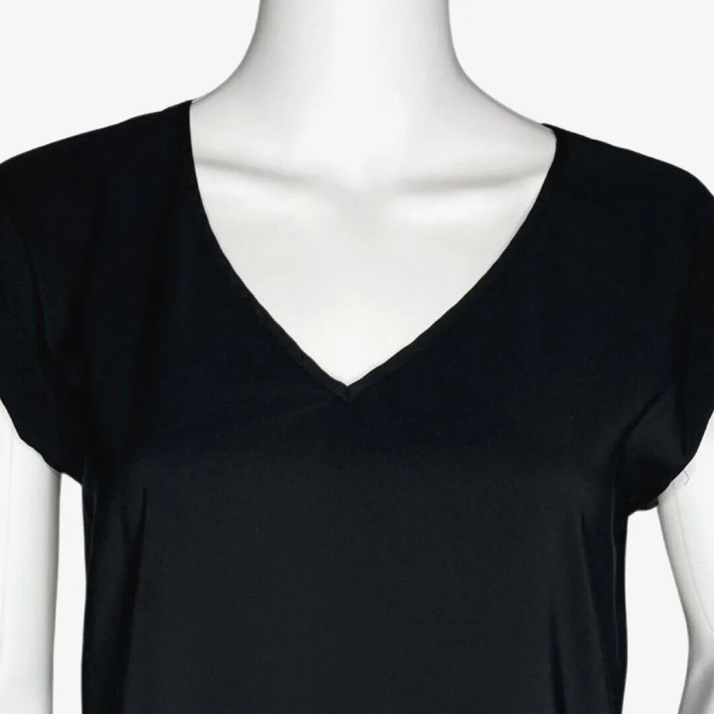Express Shirt Women Small Black Office Casual Versatile Neutral Basic Minimalist - Image 5