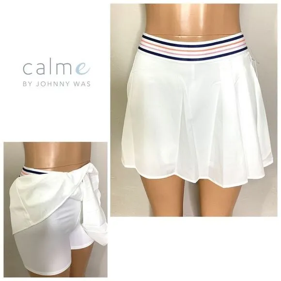 New. Calme by Johnny Was tennis skirt. Medium. Retails $98 - Image 2