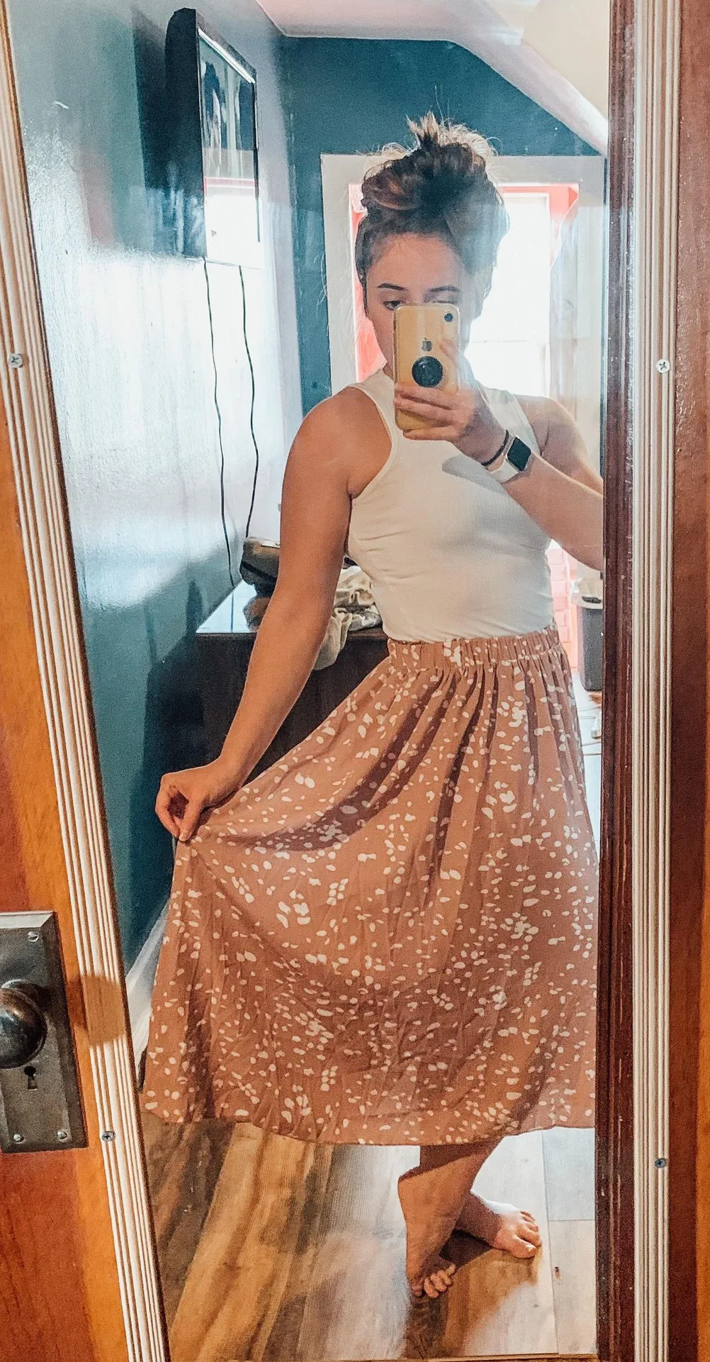 Pink Maxi Skirt - Image 2