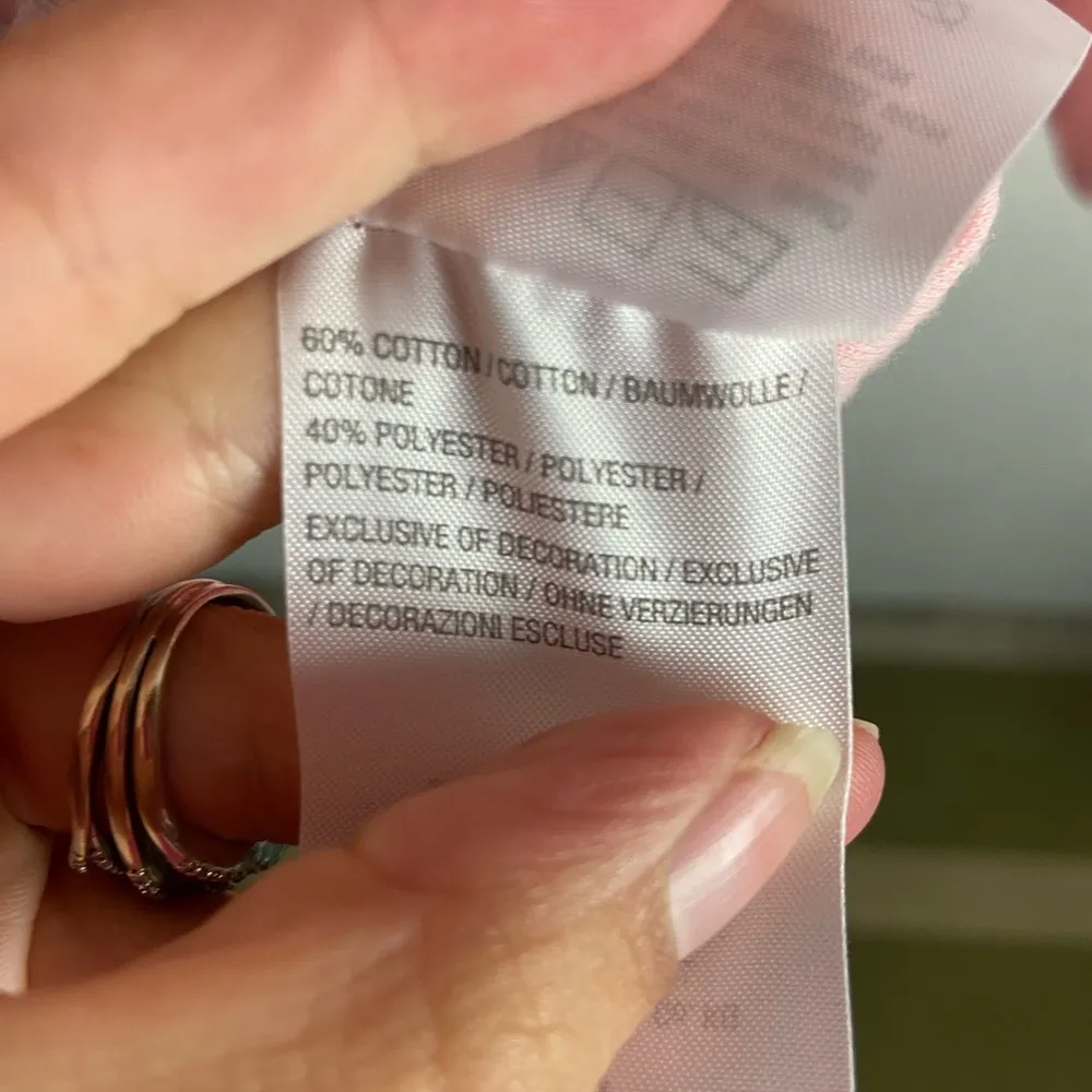 Quacker Factory 1X Snap Down Shirt Embroidered Rinestones Pink Bike Short Sleeve - Image 8