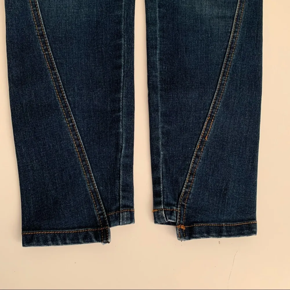 EUC Kancan Mid Rise Skinny Twist Seam Jeans Size 5/26 - Image 9