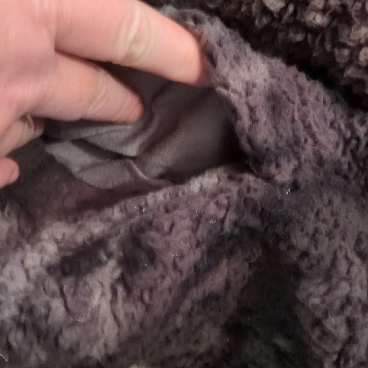 Koolaburra By Ugg Hooded 1/4 Zip Fleece Pullover Size Large - Image 3