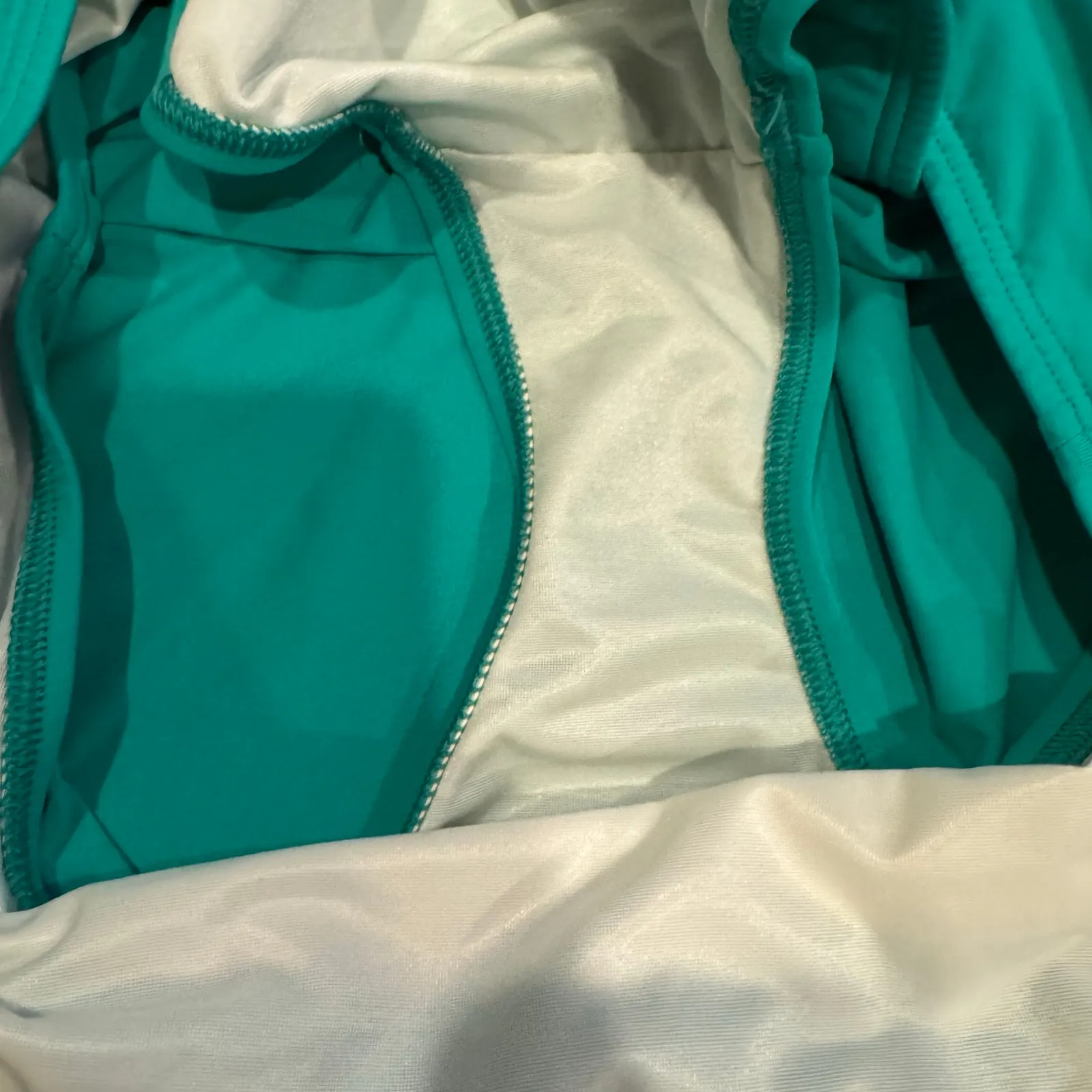 Lands End Womens Teal Green Swim Skirt Attached Brief Suit Bottom Plus Size 18 - Image 6