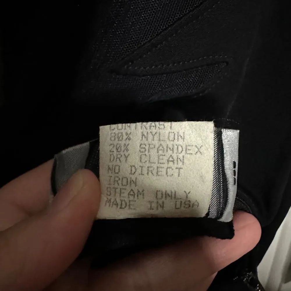 Tadashi Shoji Vintage Maxi Dress Illusion Mesh Long Sleeve Black 90's Size XS - Image 8