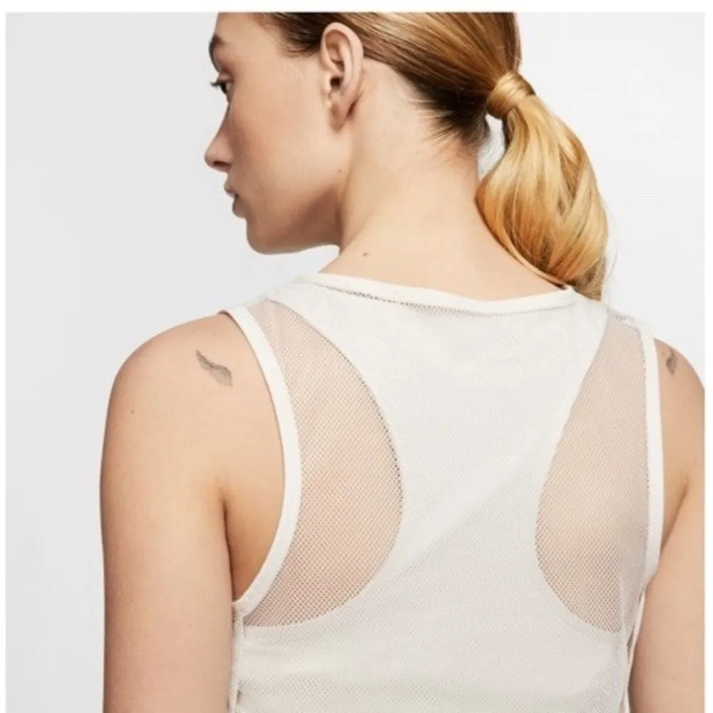 Nike Court Elevated Essential Dry Tank light orewood brown/white Tennis Top M - Image 2