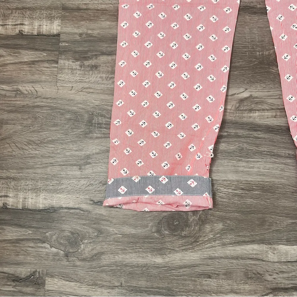 Jane & Bleecker Nautical Anchor Theme Sleep Pants Size XS SKU#C24348 - Image 8