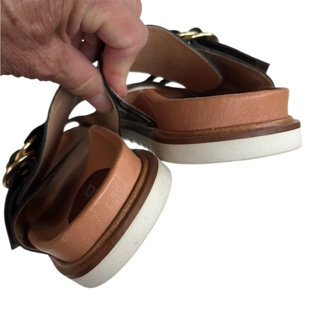 Like New Sesto Meucci Leather Buckle
Sandals Size 7 Retail $225.00 - Image 6