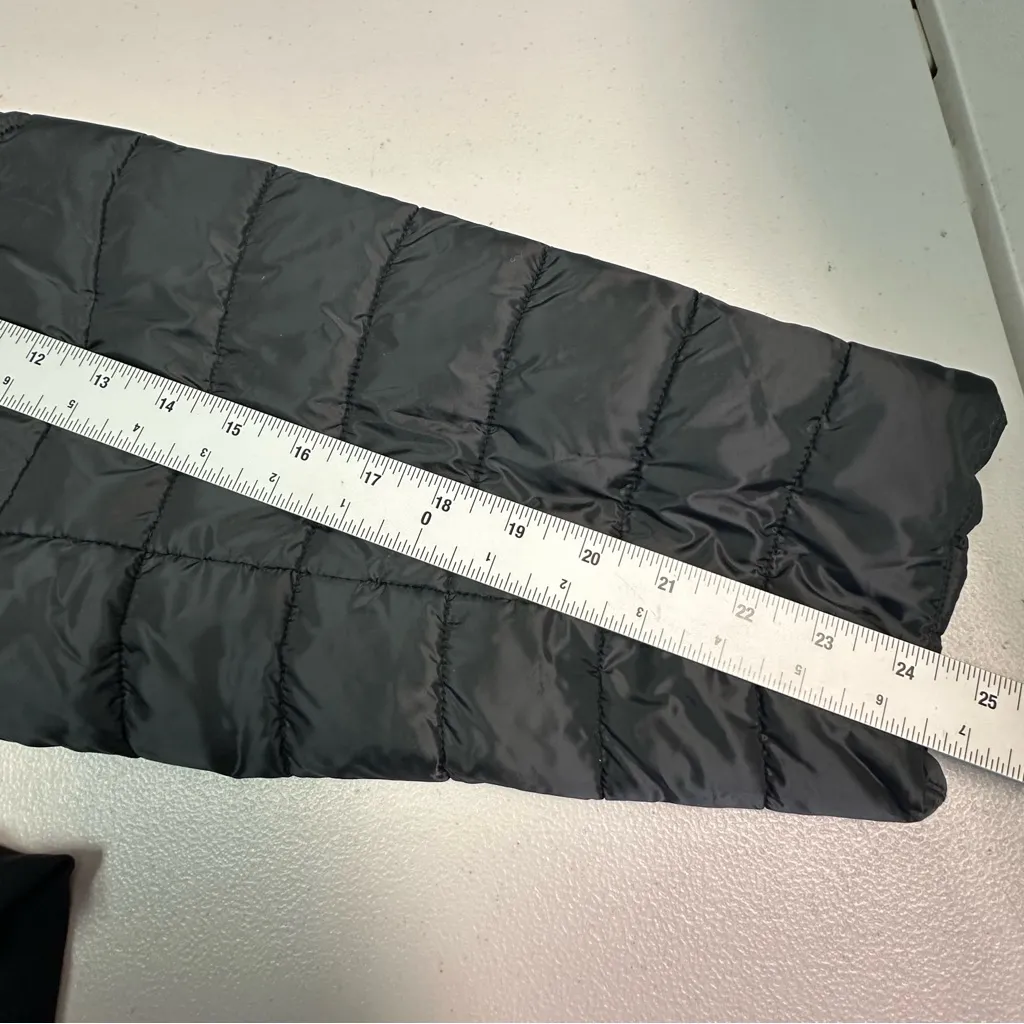 Susan Graver Black Puffer Jacket - Image 4