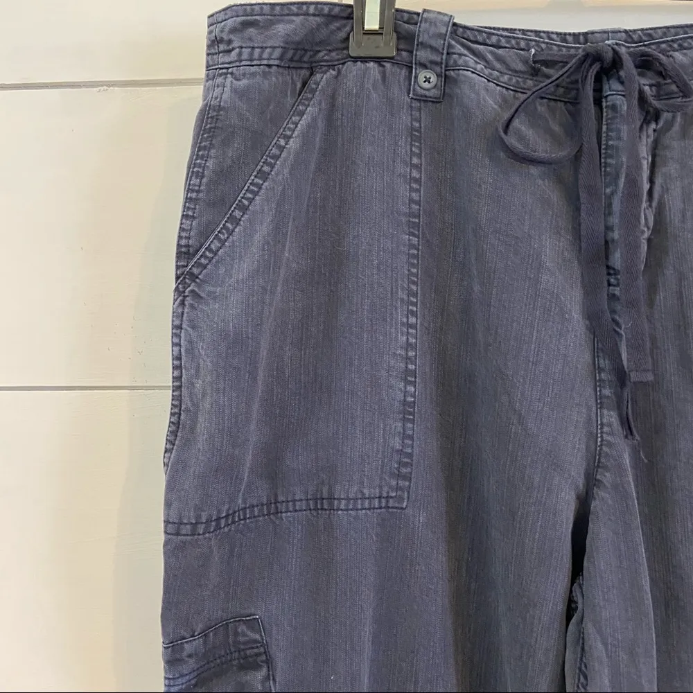 Sundance New Nightfall Cargos in Navy Blue Size 16 - Image 5