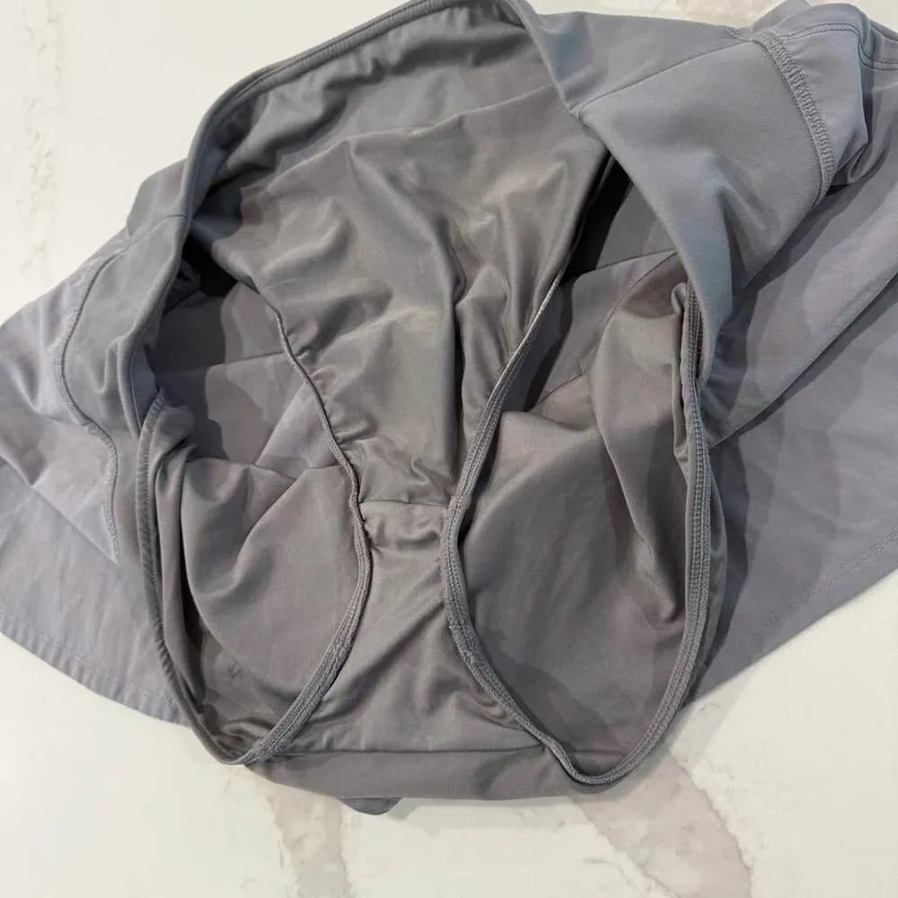 MTA Sport Activewear Pull On Running Shorts Women's XL Gray Workout Athleisure - Image 6