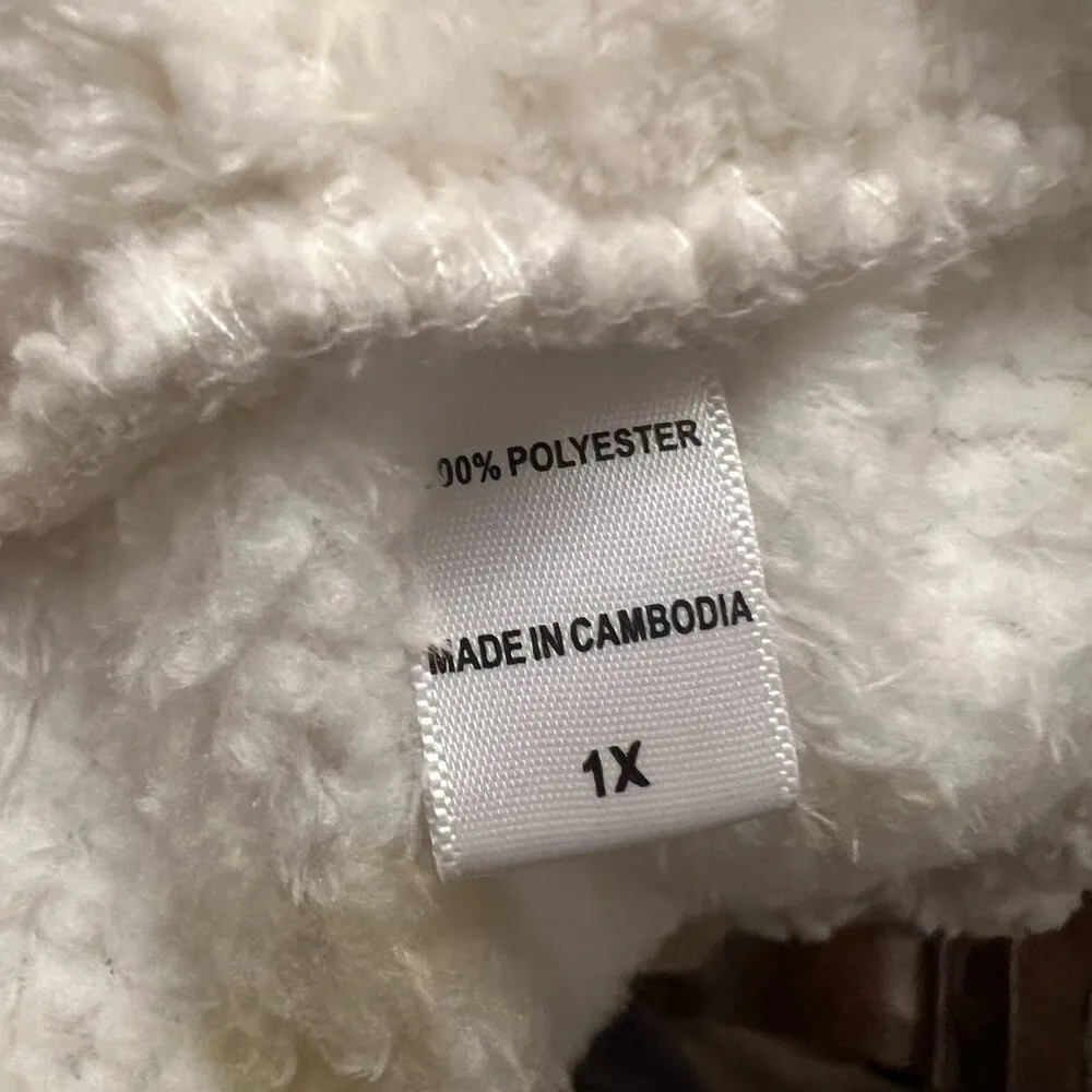 Muk Luks Cozy Star & Moon Pajamas White Size XL - Image 6