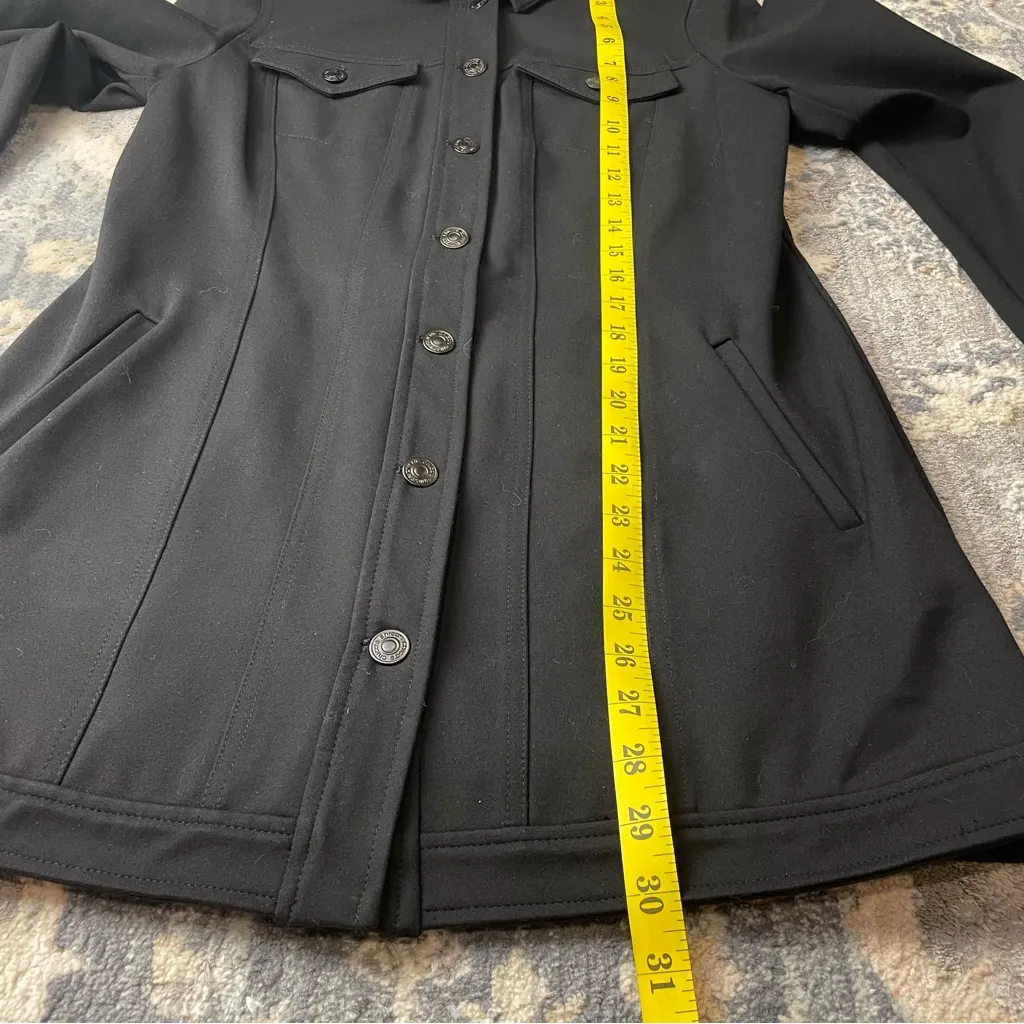 Chico's Black Overshirt Shacket for Women - Image 2