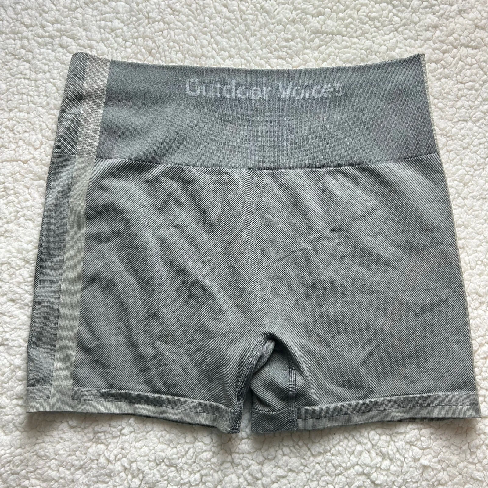 Outdoor Voices Womens Bike Shorts 5" Inseam Size Small Seamless - Image 2