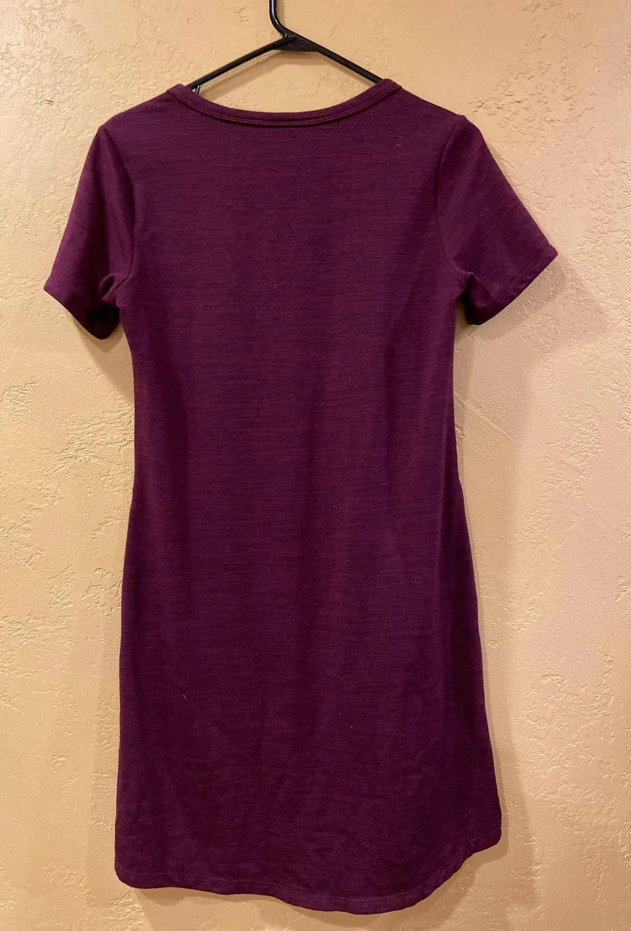 T Shirt Dress Red - Image 2