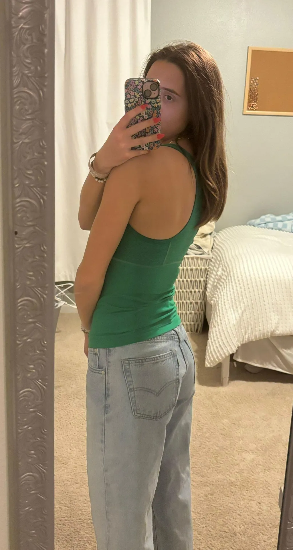 Green Workout Tank - Image 2