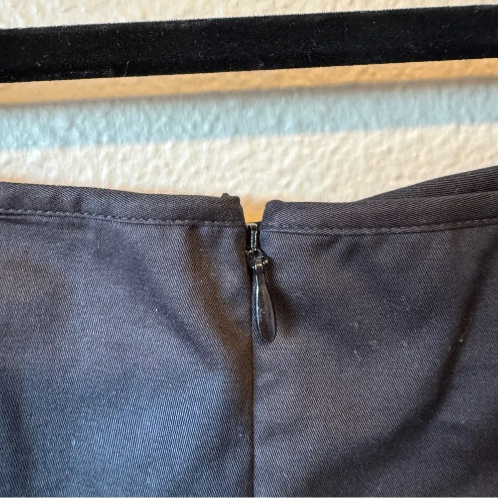 & Other Stories Black Puff Sleeve Mini Dress Womens 0 Preppy Linen Casual Classy - Image 11