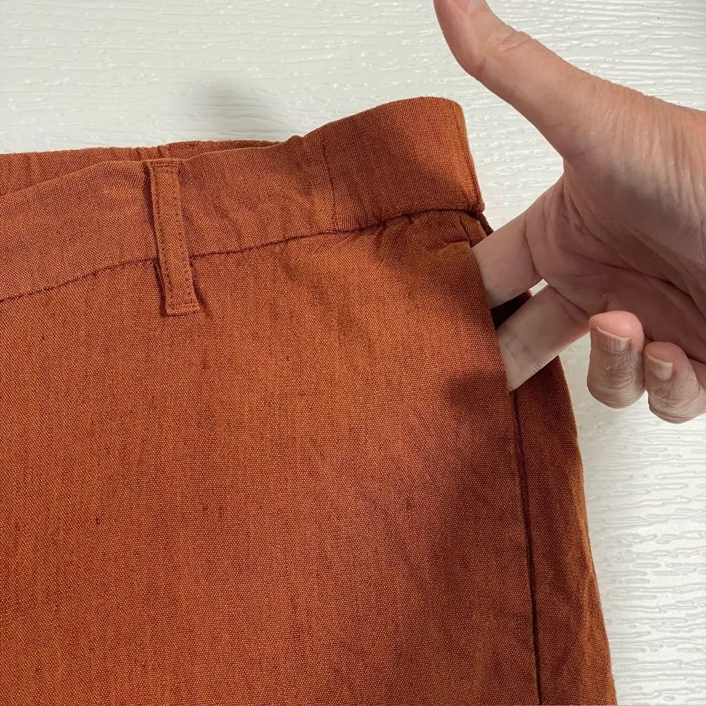 J. Jill Linen Stretch Cropped Pull - Image 6