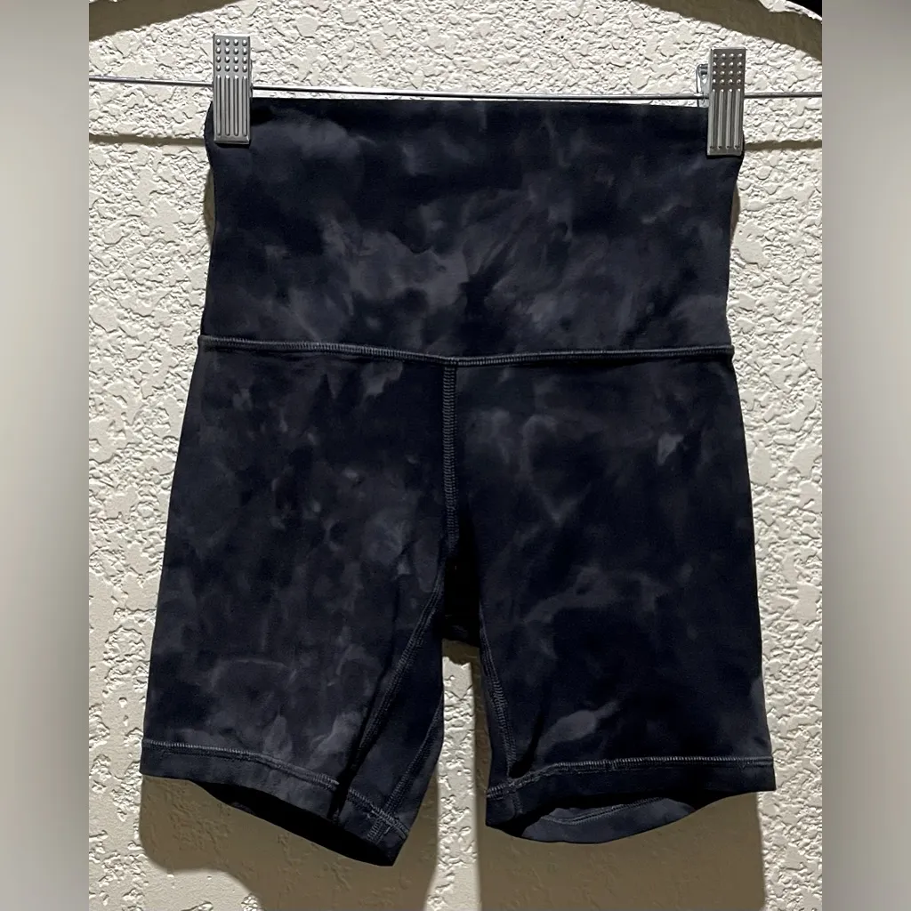 Lululemon Align Shorts Diamond Dye Pitch Grey Graphic Grey Size 0 - Image 6