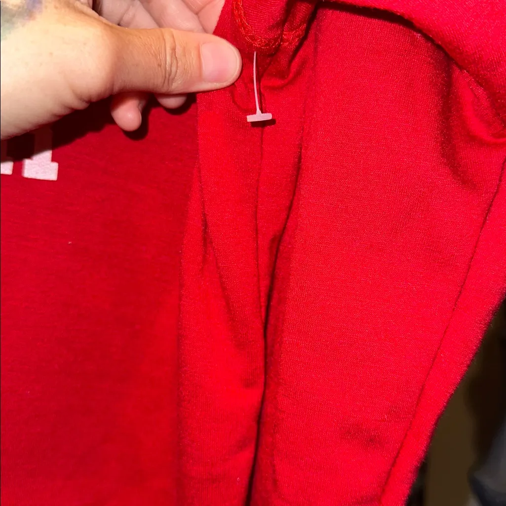 NWOT Prince Peter Collection Naughty Nice Whatever Christmas Crewneck In Red - Image 4