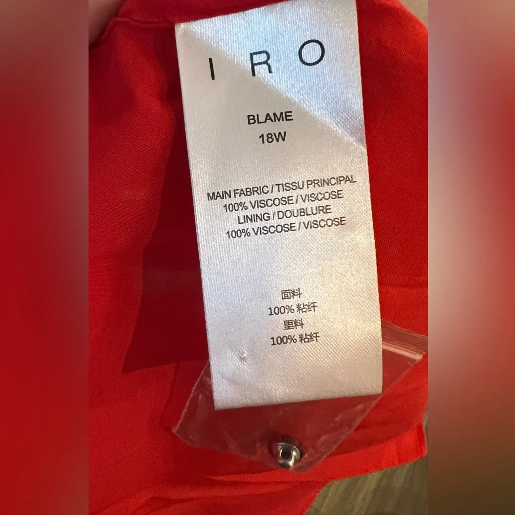 Red Floral Dress - Image 15