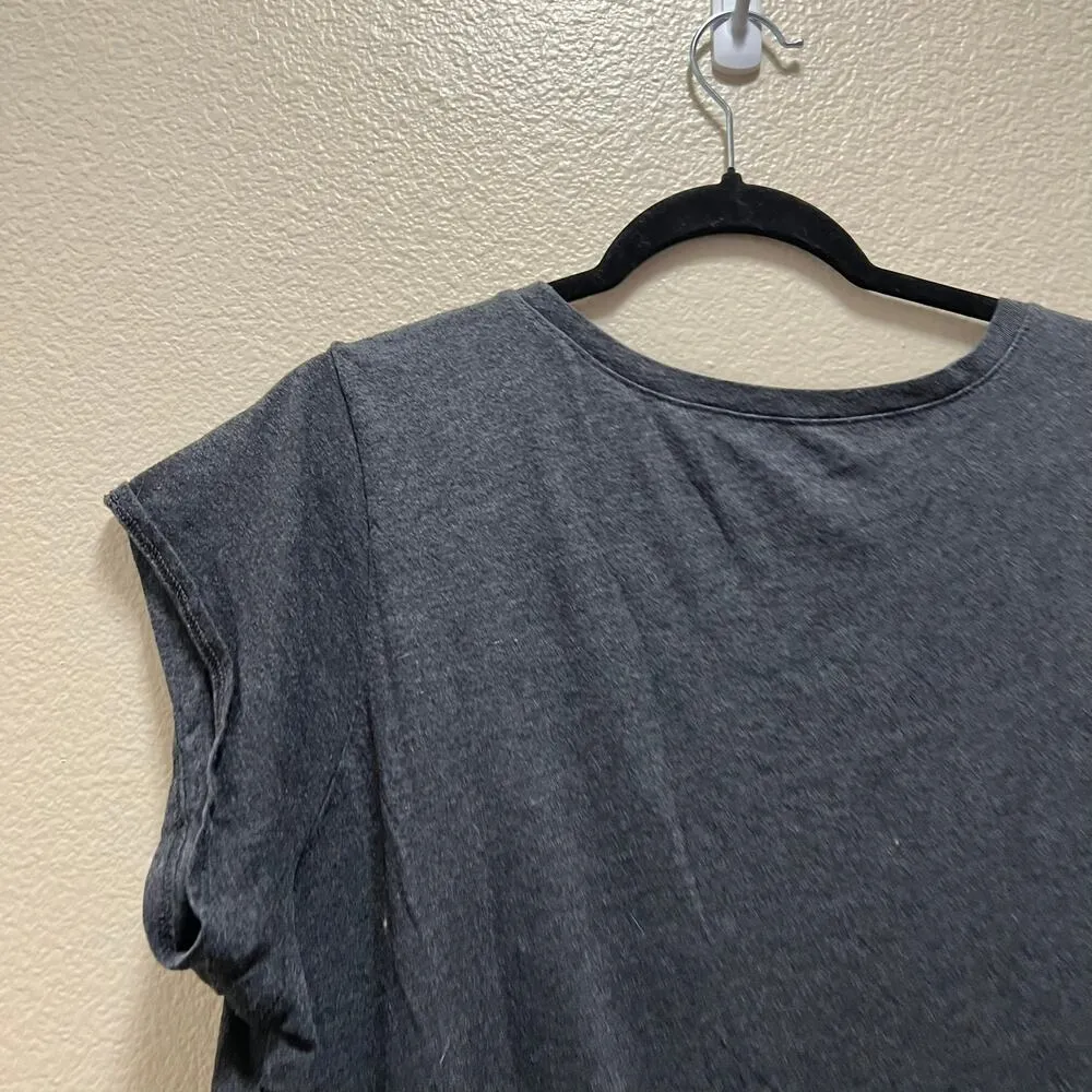 Lucky Brand Love Our Planet Be Kind Grey Short Sleeve Casual T-Shirt Size XXL - Image 7