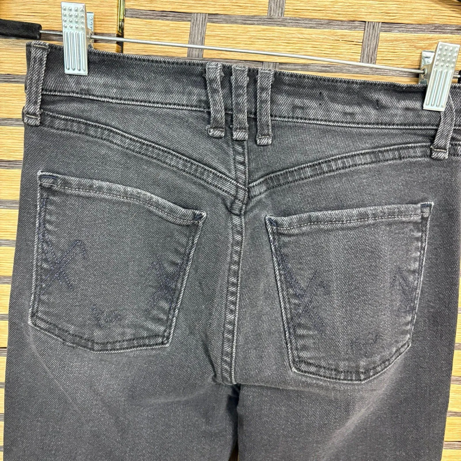 McGuire Black Bow Detail Jeans Size 25‎ - Image 6