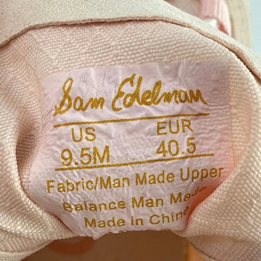 Sam Edelman Miles Women's Pink Low Top Performance Athletic Sneakers Shoes 9.5 - Image 8