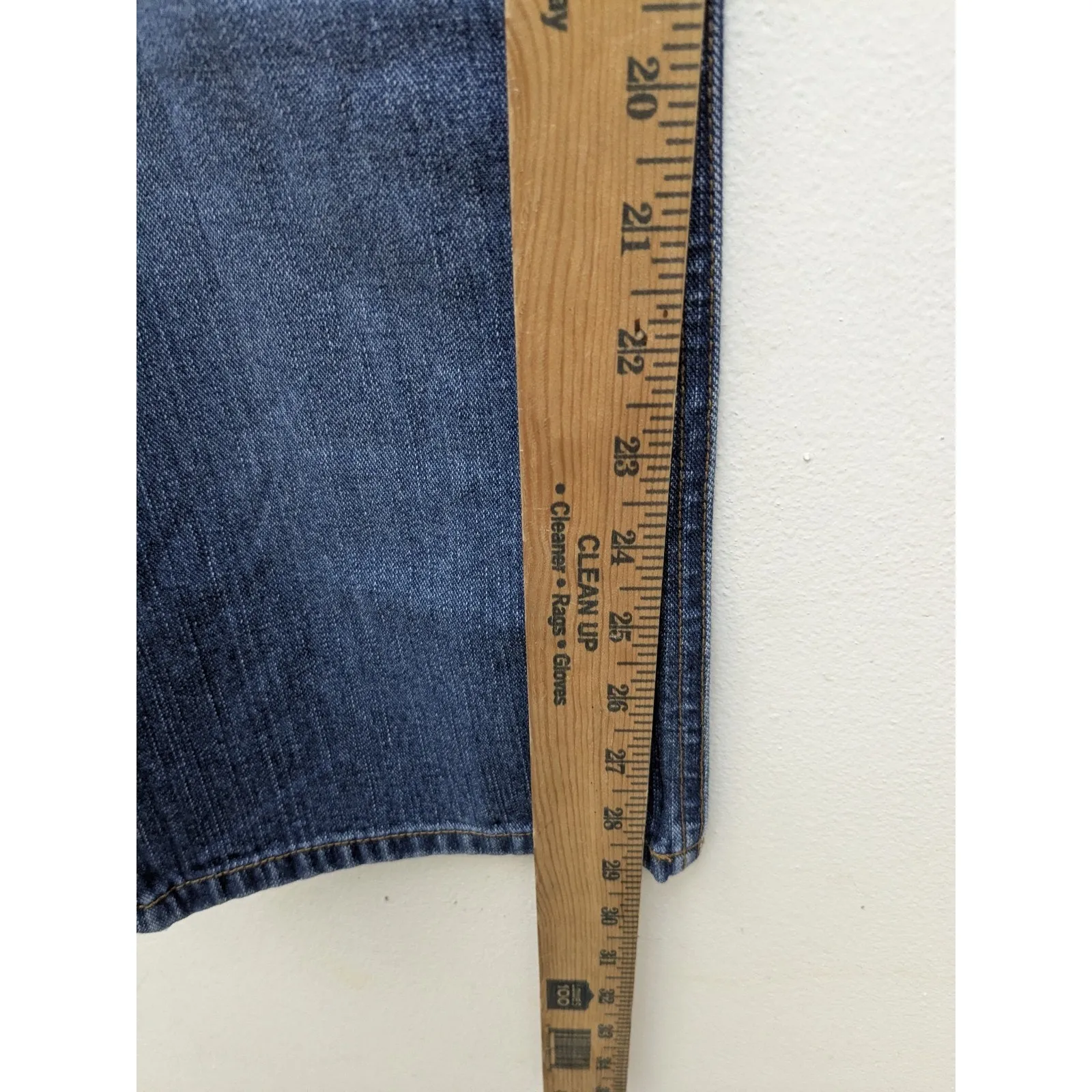 Old Navy Maternity Jeans Boot Cut Adjustable Belly Panel Stretch Denim Size S - Image 7