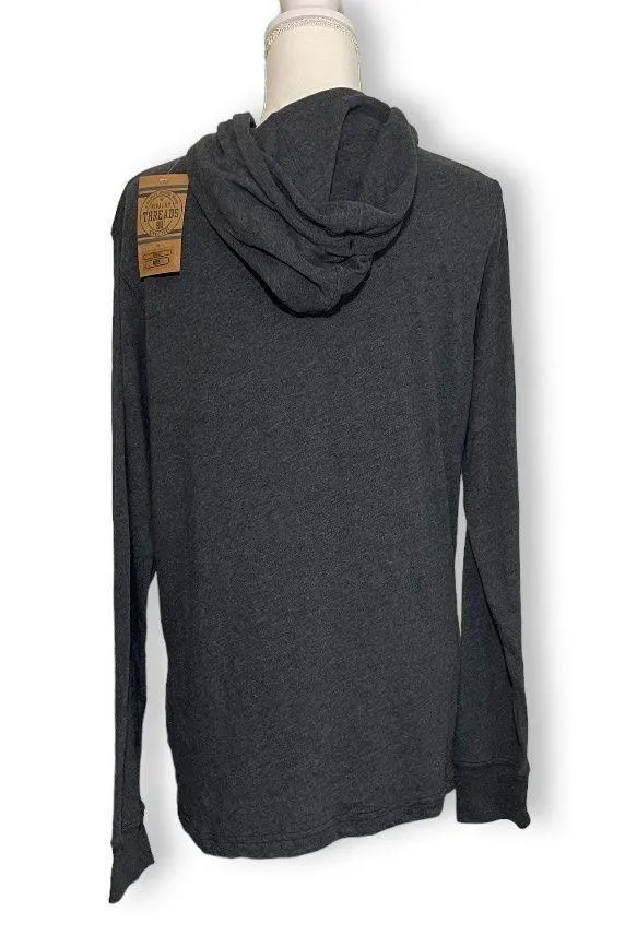 NWT Missouri Tigers Mizzou Long Sleeve Hoodie Hooded Sweatshirt Mens Medium - Image 3