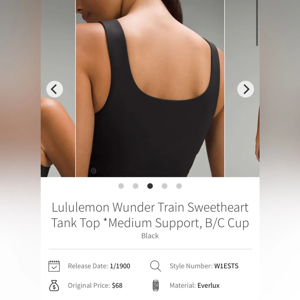 Lululemon  Wunder Under Tank Top - Image 4