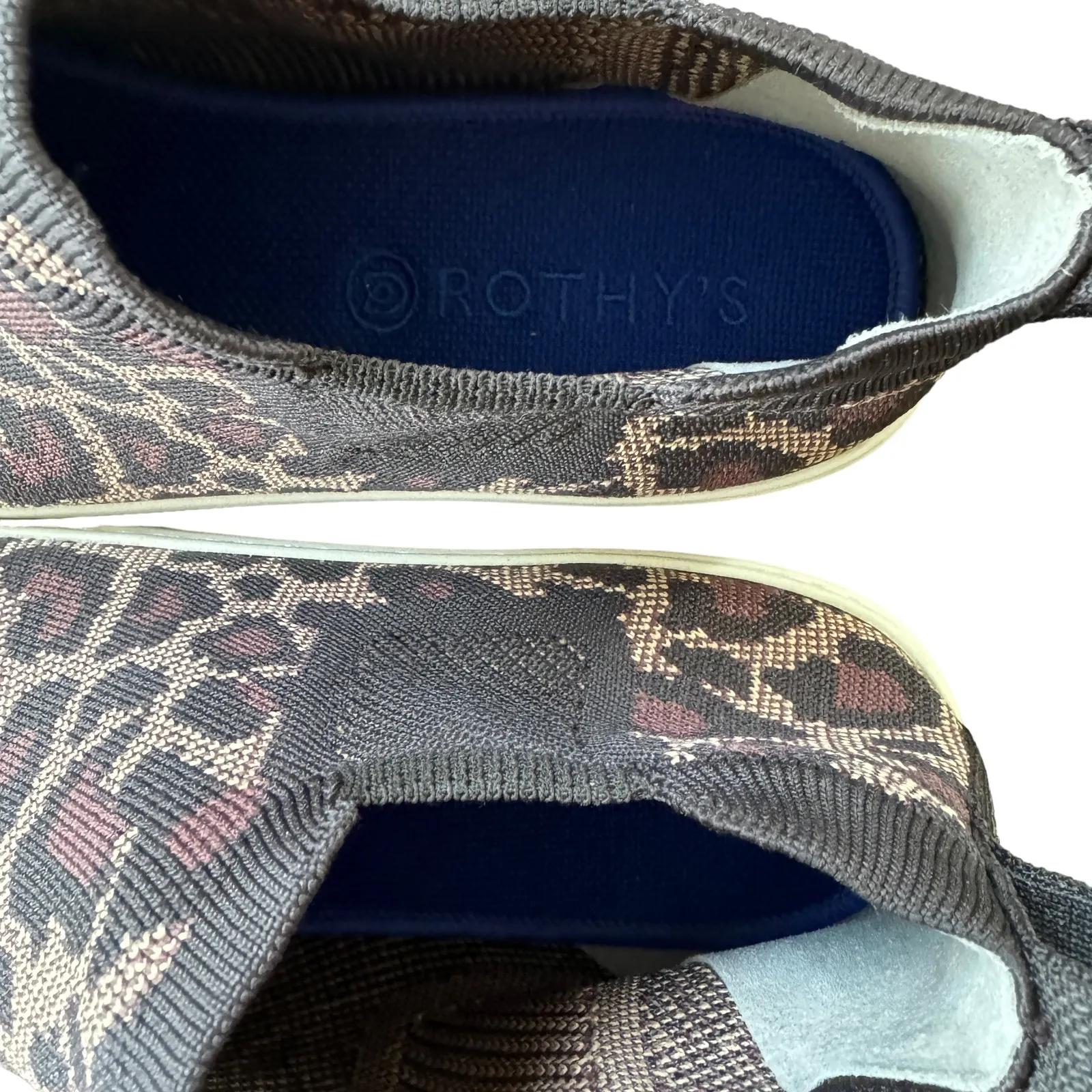 Rothy's Leopard Chelsea Ankle Sneakers - Image 7