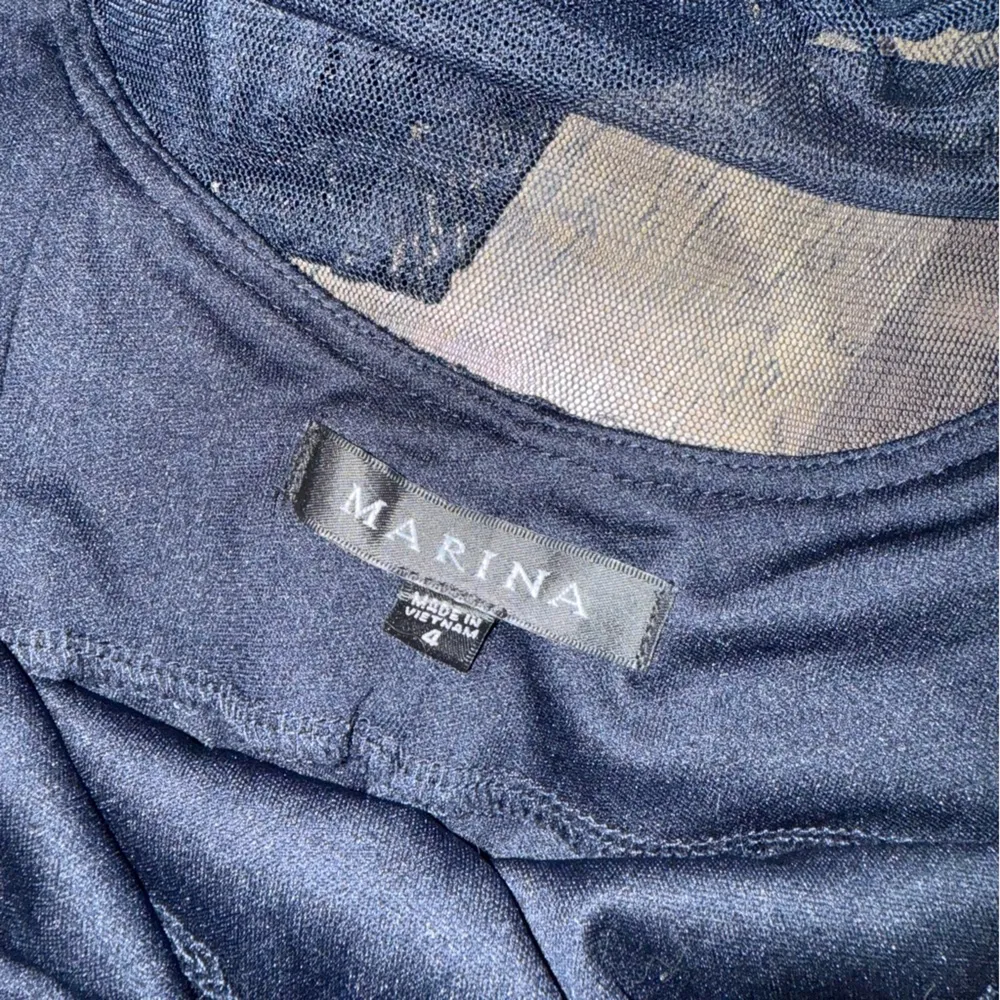 Marina Lace Dress Size 4 Gold - Image 4