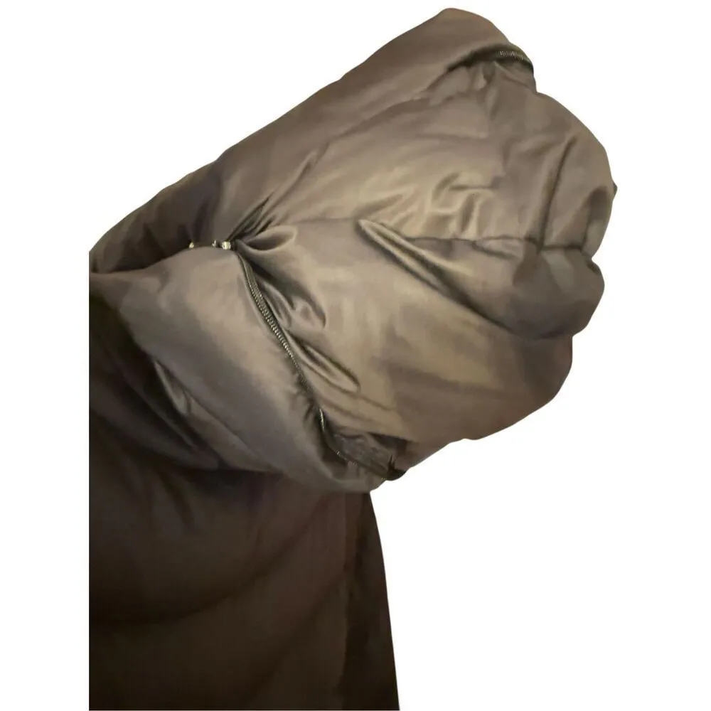 Patagonia Downtown Loft Parka Black Goose Down Womens XS Puffer Coat - Image 15