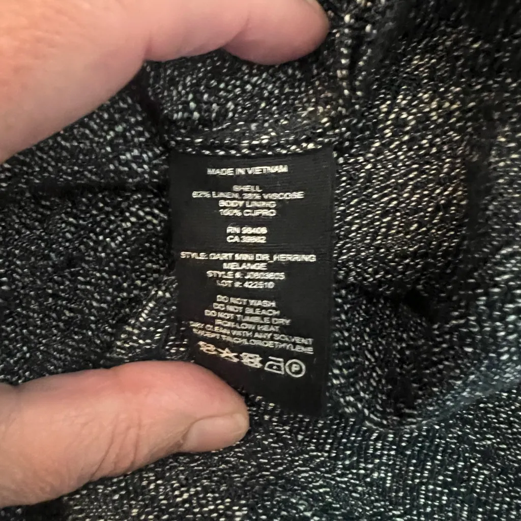 Theory Tailored A-Line Dress – Size 6 - Image 6