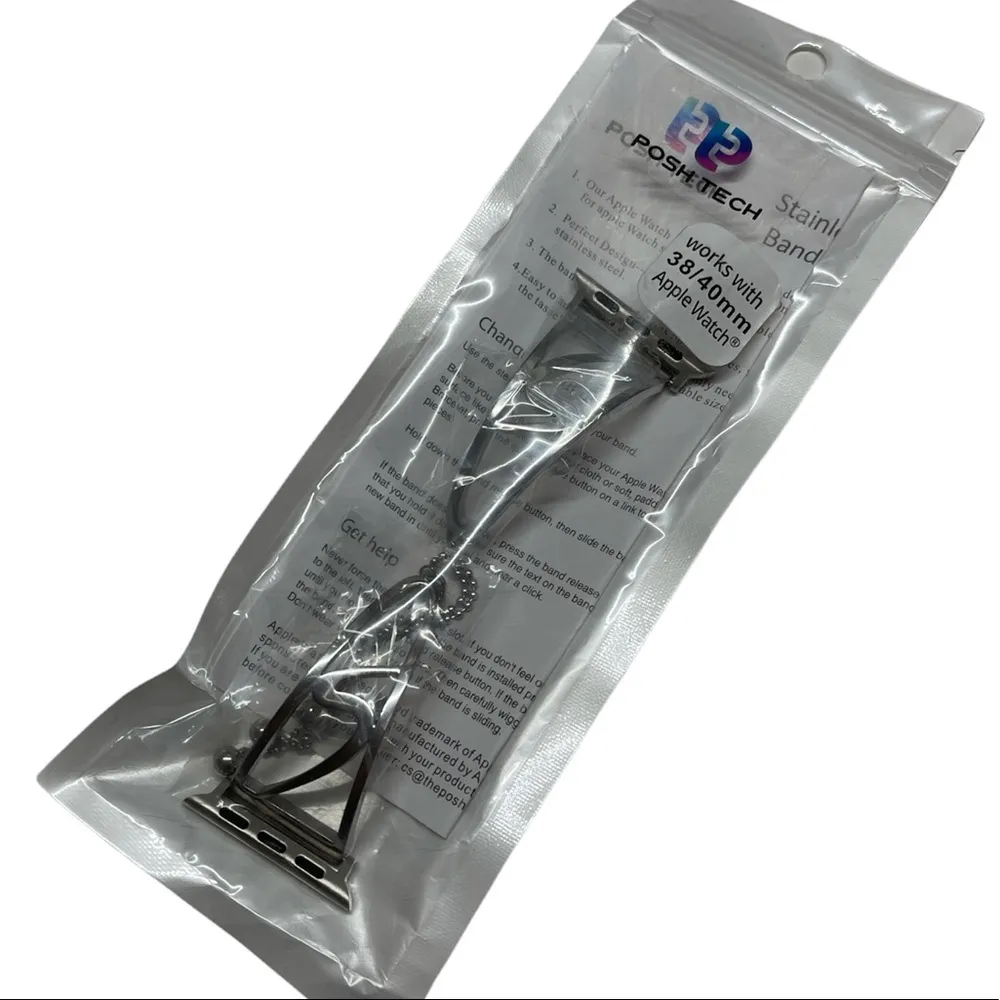 PoshTech Watch Bracelet Band Stain Steel Apple 38/40mm - Image 3