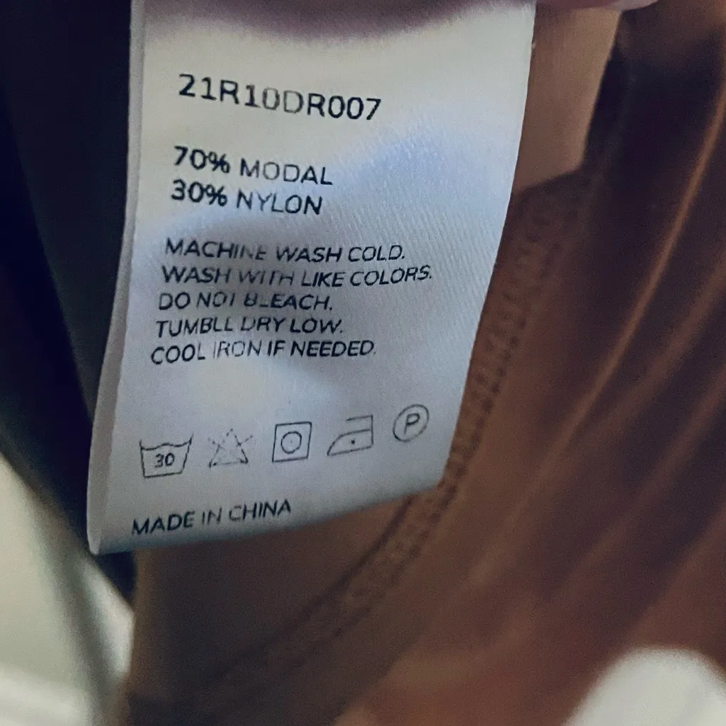 Nap Loungewear oversized long sleeve tee shirt maxi dress Brown Size M - Image 6