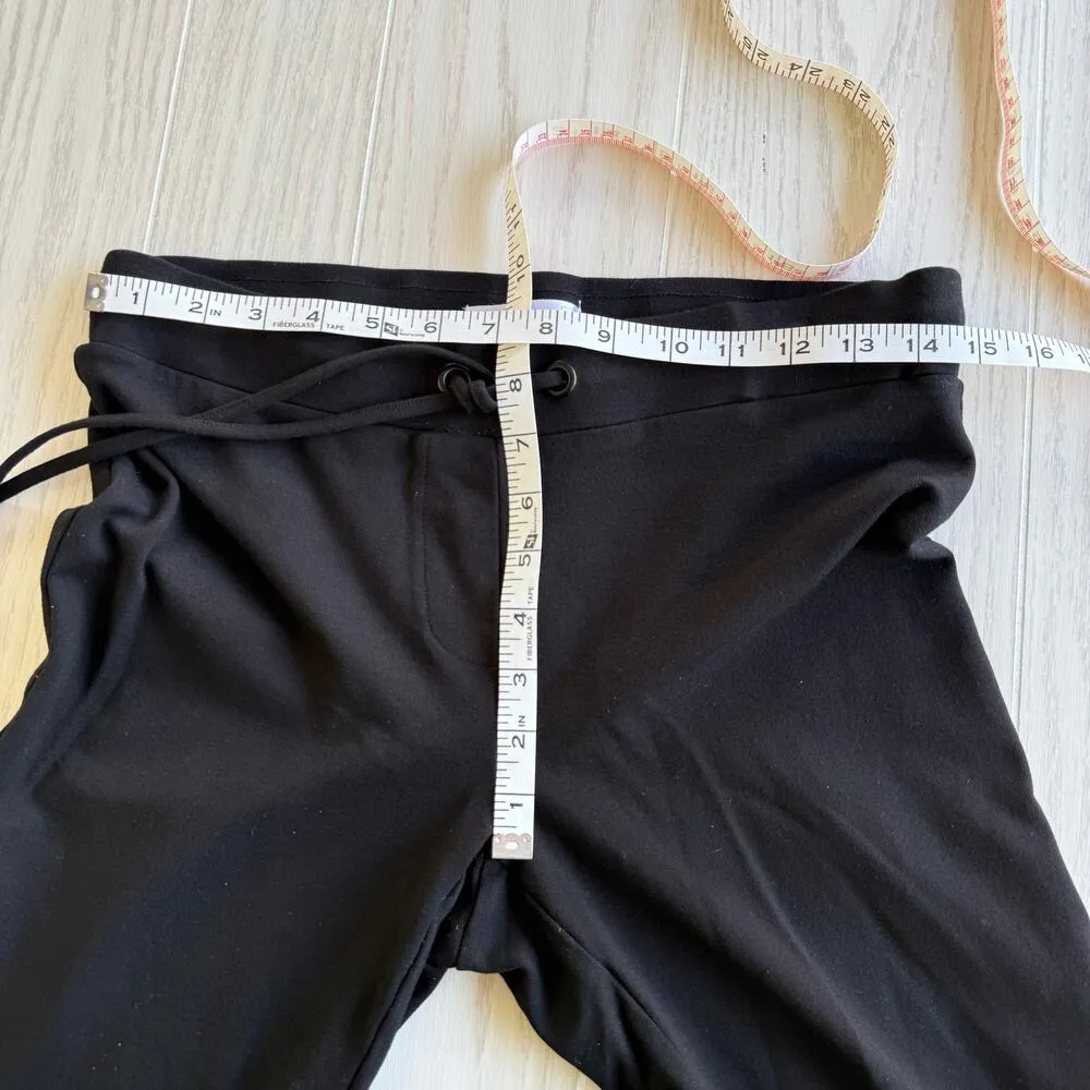 89th + Madison Women’s Petite Medium Black Cropped Drawstring Pants Size undefined - Image 6