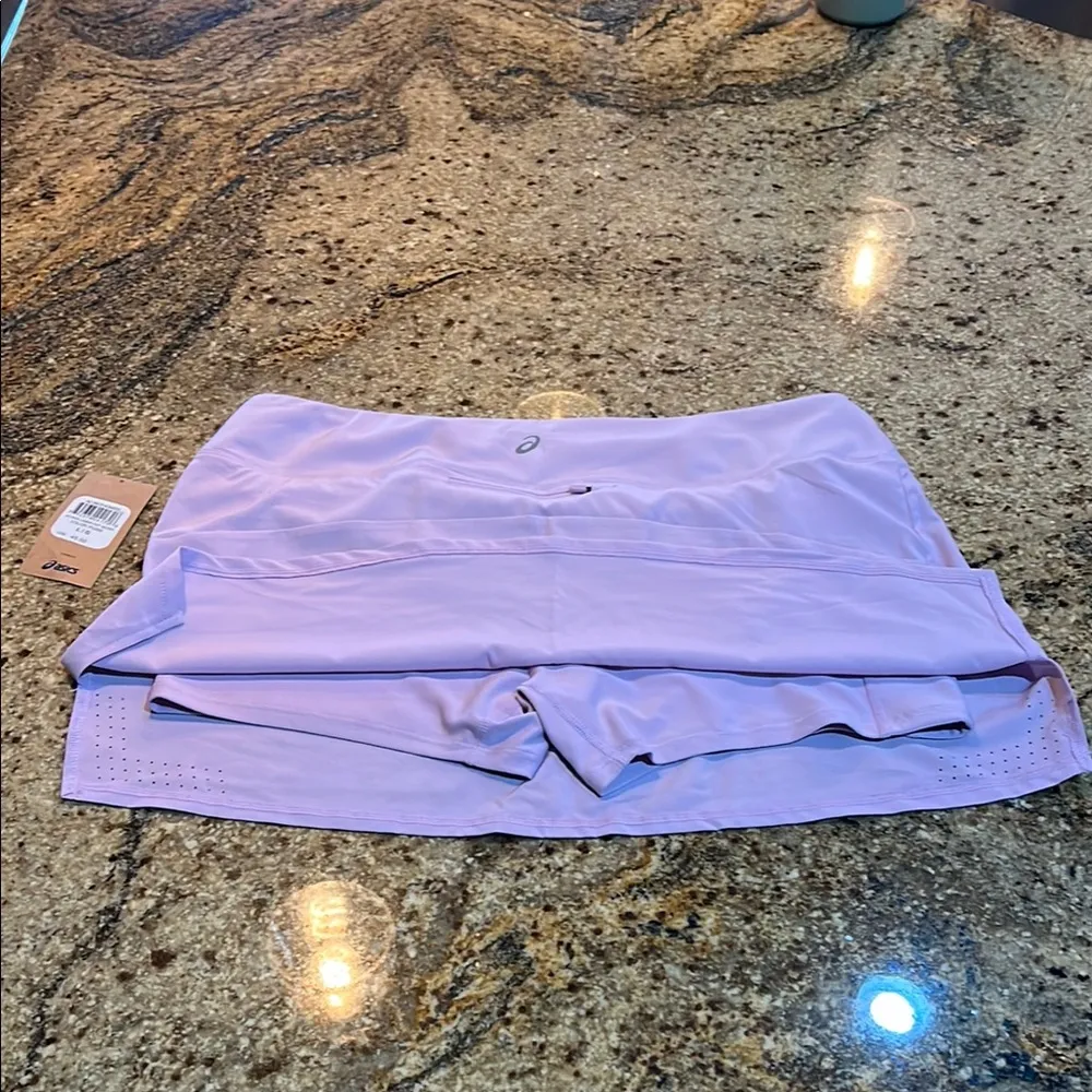 💜 Asics Lavender Skorts Athletic Performance Wear 🏋🎾🏓 - Image 9