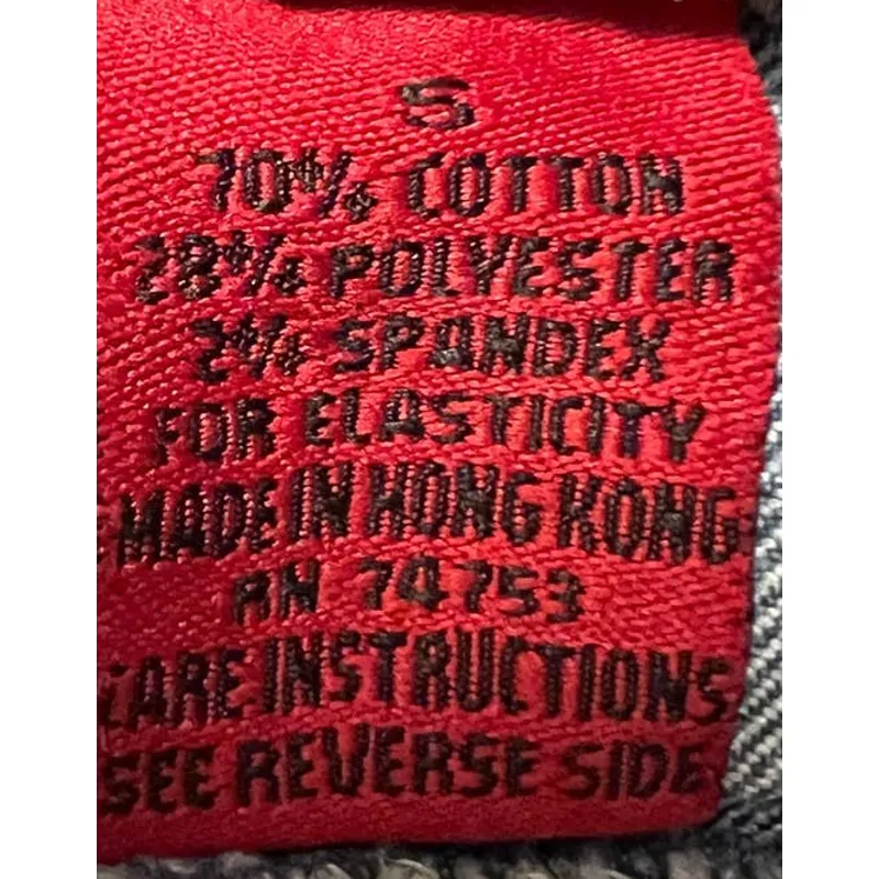 Zana-di Women's Jeans Red Blue Yellow Thread‎ Stars/Heart Flare Leg Size 5 - Image 5