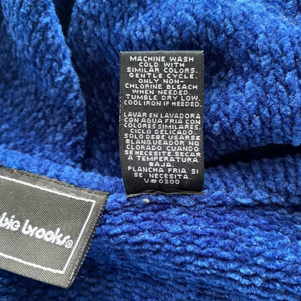 Bobbie Brooks women's royal blue large 14-16 v-neck stretchy pullover sweater - Image 6