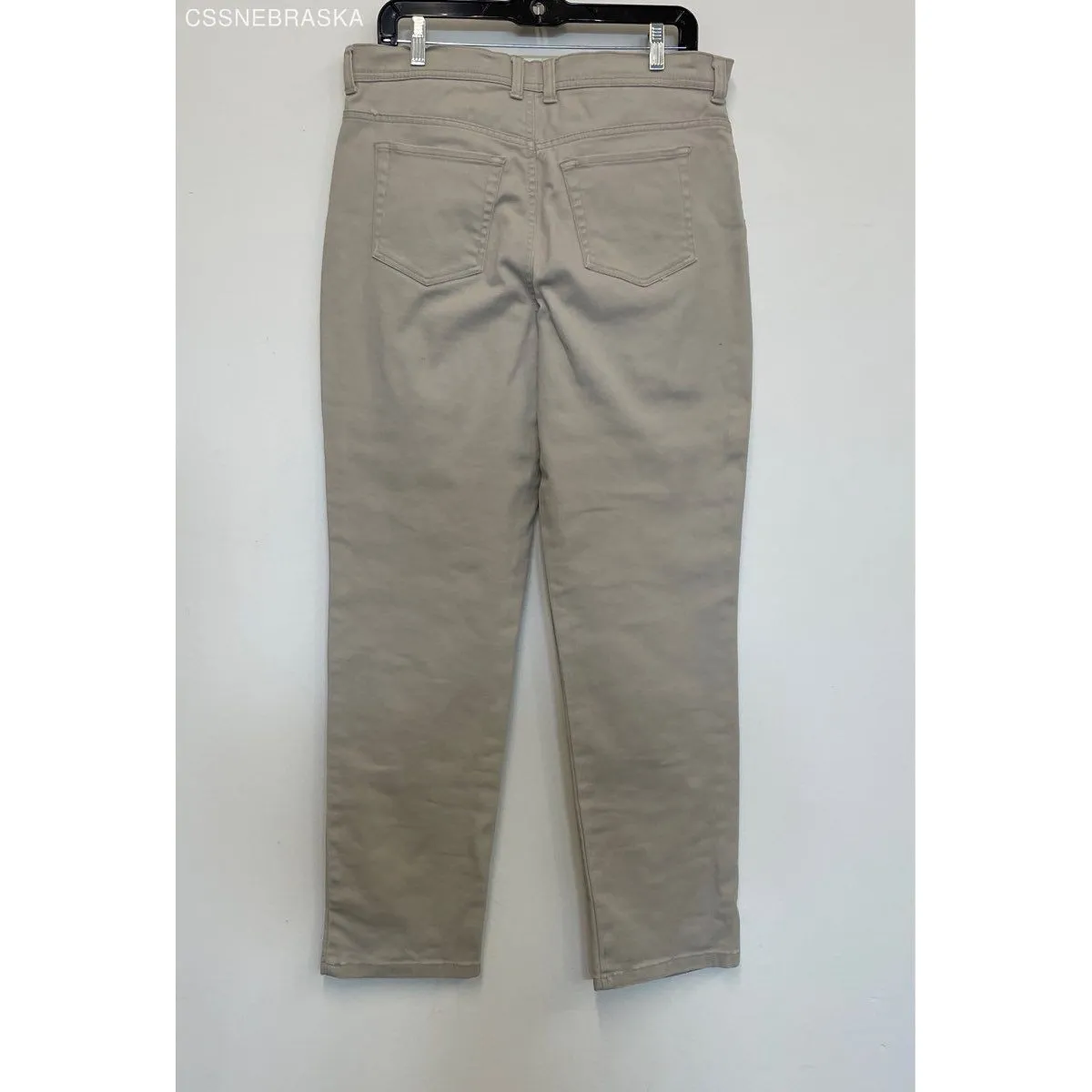 Gloria Vanderbilt Beige Women's Casual Amanda Pants - Size 10 - Image 7