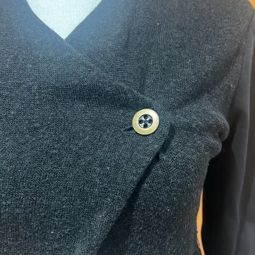 Halogen  Wrap Sweater Jacket Long Sleeve Woman's Size XS - Image 2