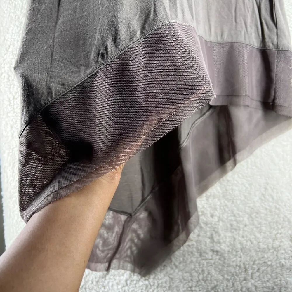 BCBGMaxAzria Womens Tops Size‎ S Sleeveless Asymmetrical Mesh Trim - Image 5