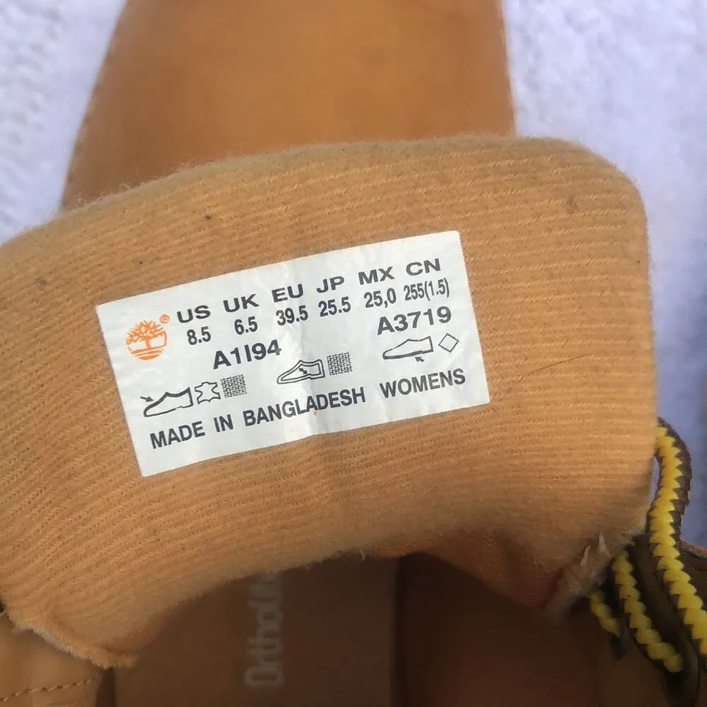 Timberland Women’s  Winter Cold Weather Brockton Lace-up  Boots Sz 8.5 - Image 8