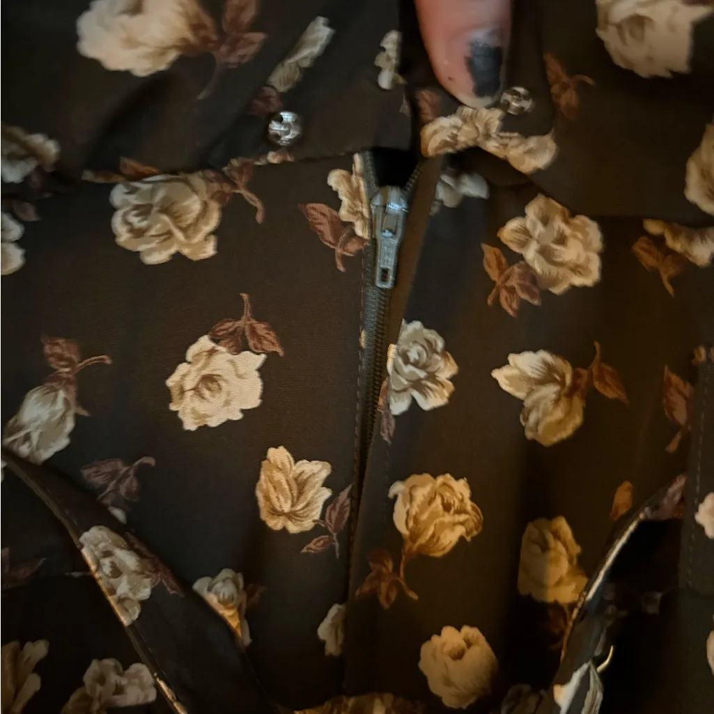 🍂 floral fall dress 🍂 Green - Image 6