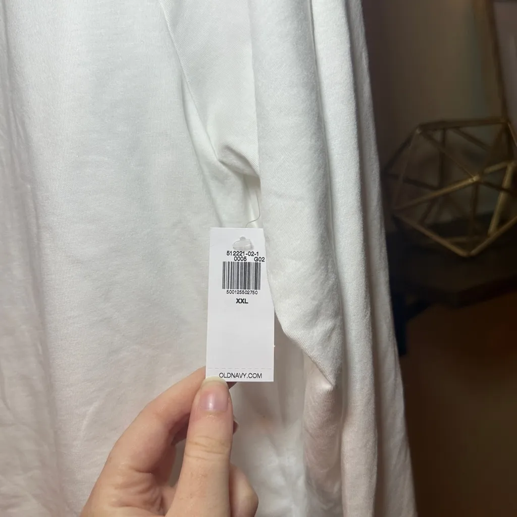 White Long Sleeve Bodysuit - Image 2