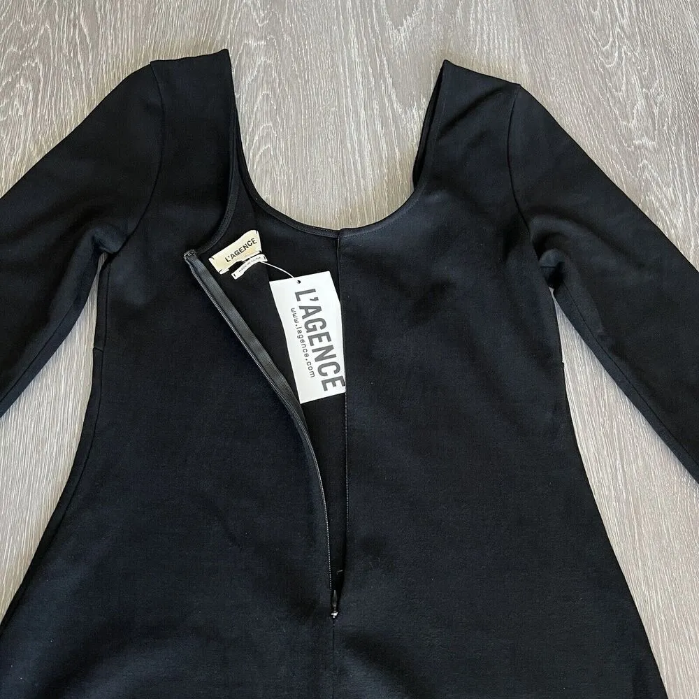 L’Agence Womens XS or Small Sleeveless Pencil Dress Black - Image 13