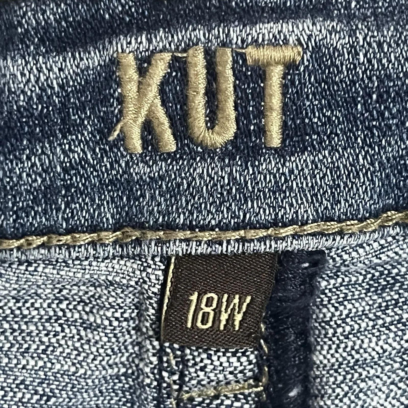 Kut from the Kloth Women's High Rise Ankle Straight Leg Jeans Size 18W Plus Size - Image 9